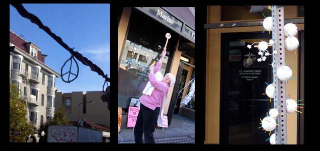 images of codepink berkeley actions